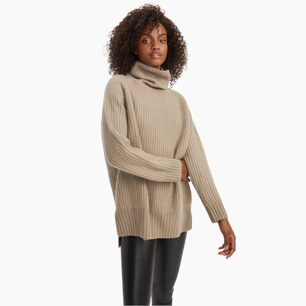NWT Nadaam Fisherman’s Turtleneck